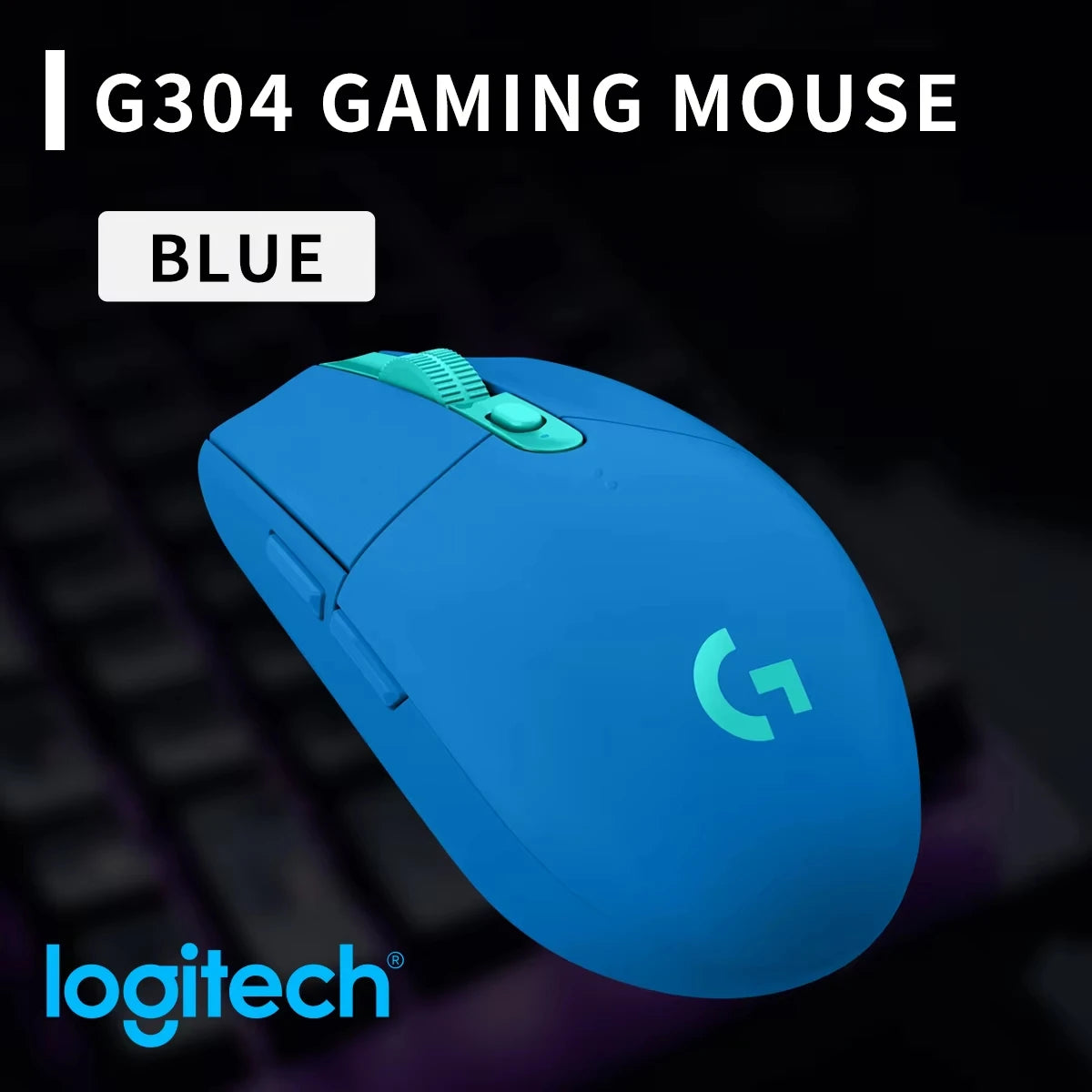 Logitech G304 Wireless Gaming Mice Portable High DPI RGB Optical Mouse Compatible with Notebook Desktop for Work Game