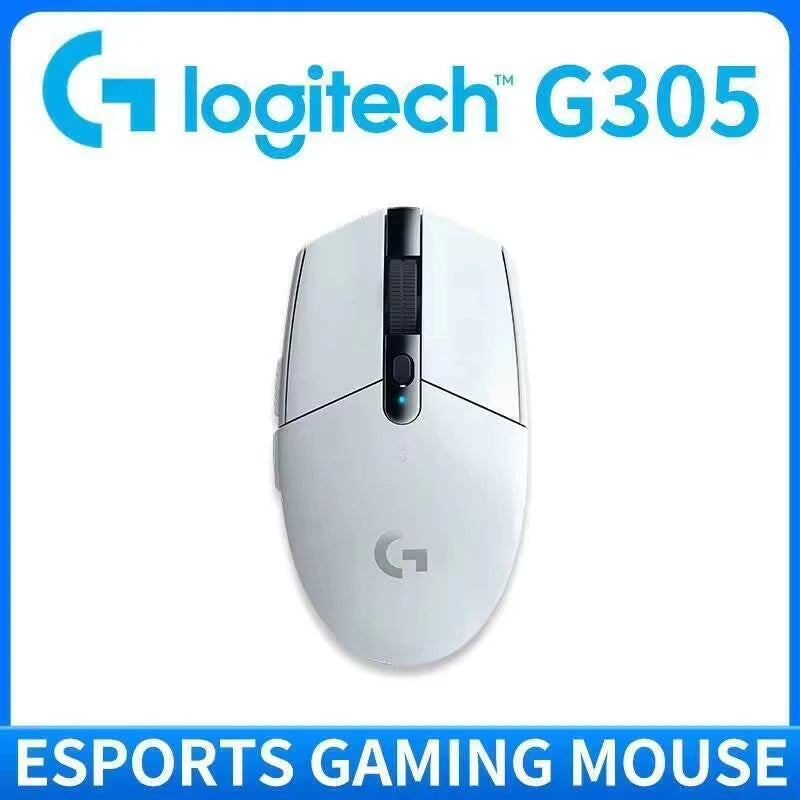 Logitech G304 Wireless Gaming Mice Portable High DPI RGB Optical Mouse Compatible with Notebook Desktop for Work Game