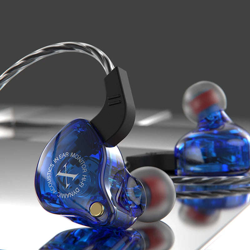 Sport HiFi Headphones with Mic Bass Wired In-Ear Earbuds Game Music Running Noise Cancelling Headset fone de ouvido