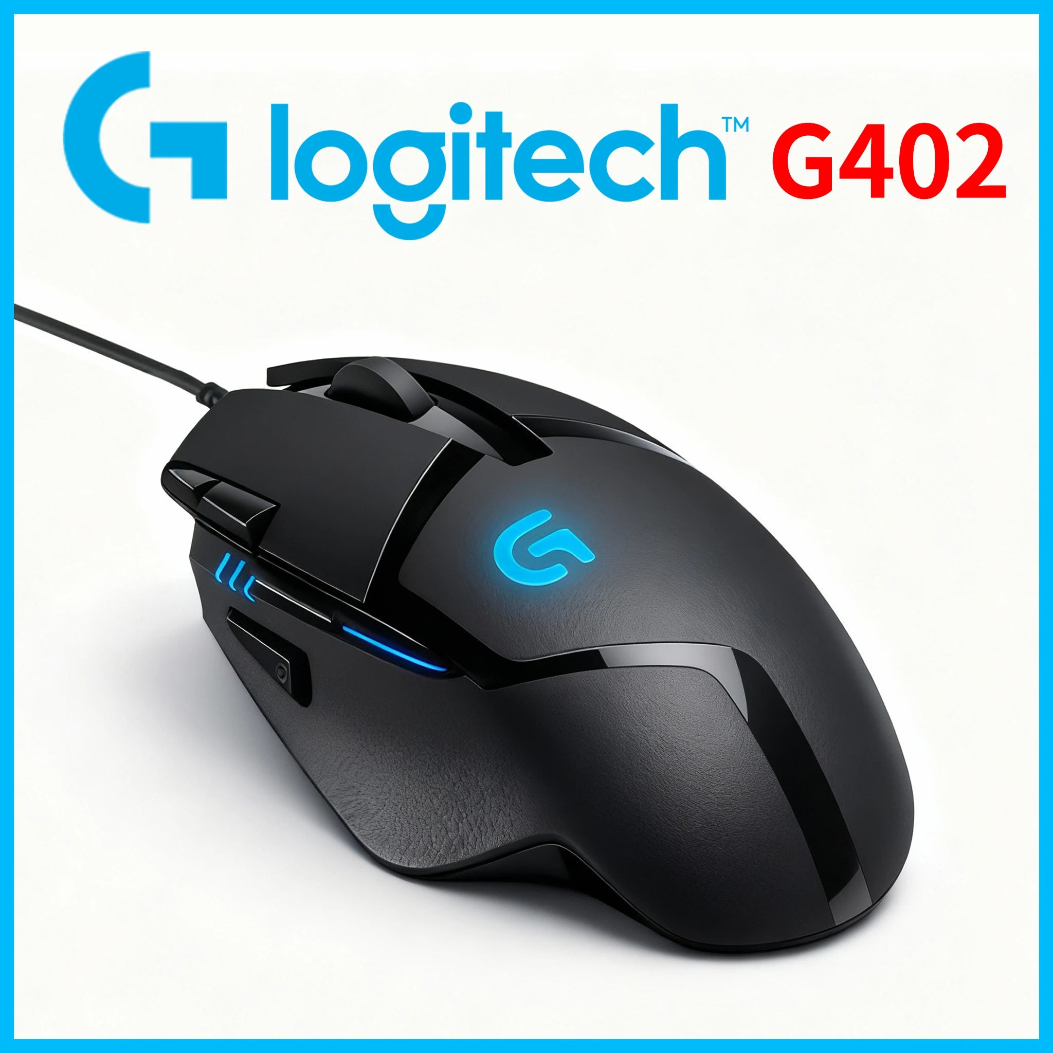 Logitech original authentic sales of Logitech G502 HERO wired gaming mouse, black model, Logitech G402/G102 wired mouse
