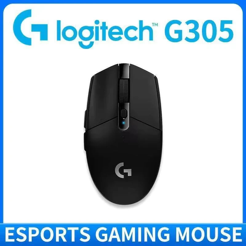 Logitech G304 Wireless Gaming Mice Portable High DPI RGB Optical Mouse Compatible with Notebook Desktop for Work Game