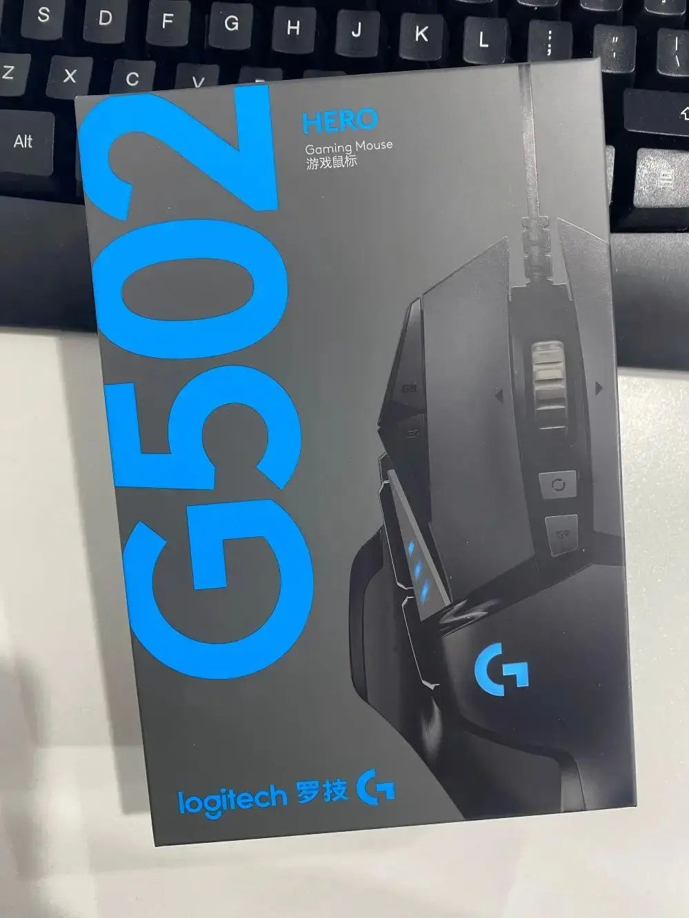 Logitech original authentic sales of Logitech G502 HERO wired gaming mouse, black model, Logitech G402/G102 wired mouse
