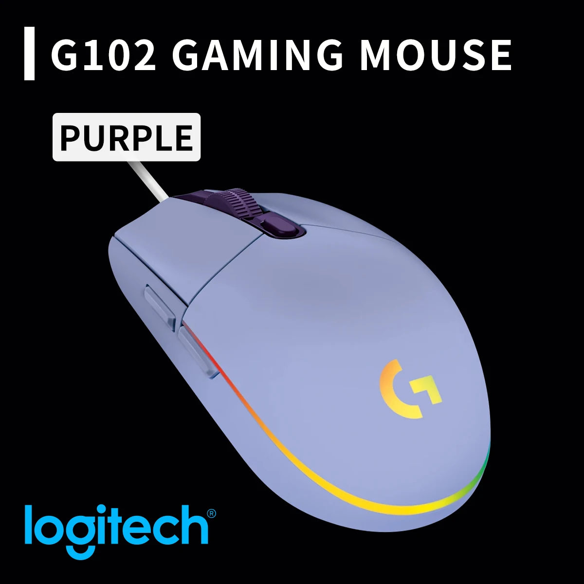 Logitech original authentic sales of Logitech G502 HERO wired gaming mouse, black model, Logitech G402/G102 wired mouse