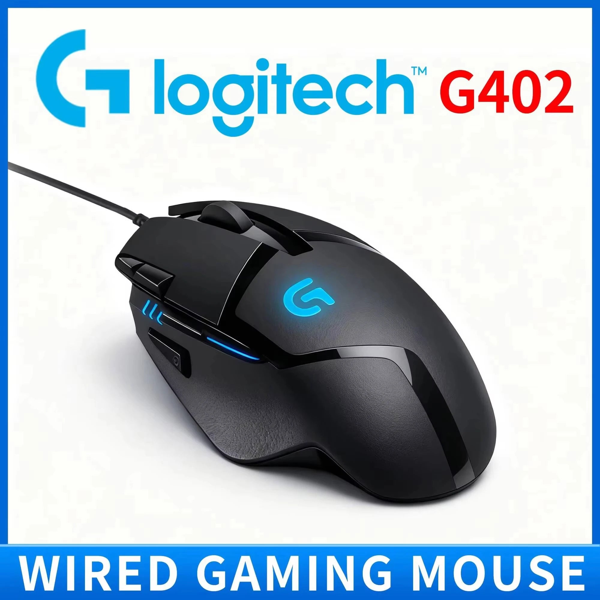 Logitech G304 Wireless Gaming Mice Portable High DPI RGB Optical Mouse Compatible with Notebook Desktop for Work Game