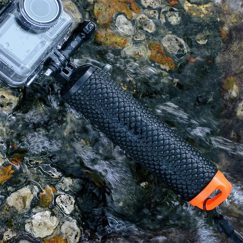 Action Camera Waterproof Water Floating Hand Grip For Gopro Hero Float Handle Mount Accessories For Xiaomi Yi SJ4000 DJI Osmo
